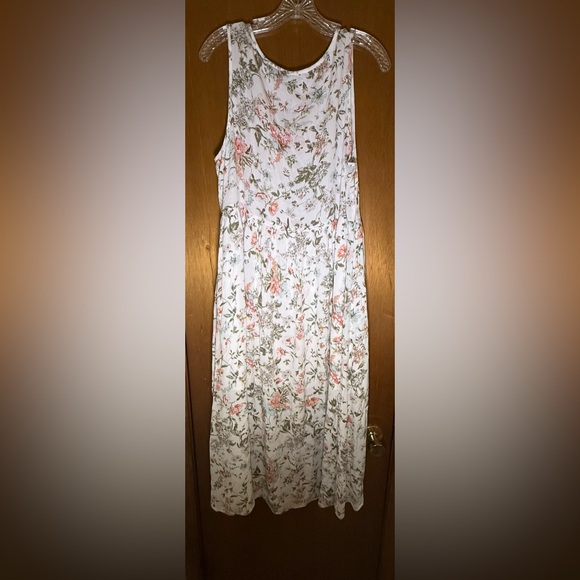 Frye Floral Print Maxi Dress Size XL - Picture 2 of 5